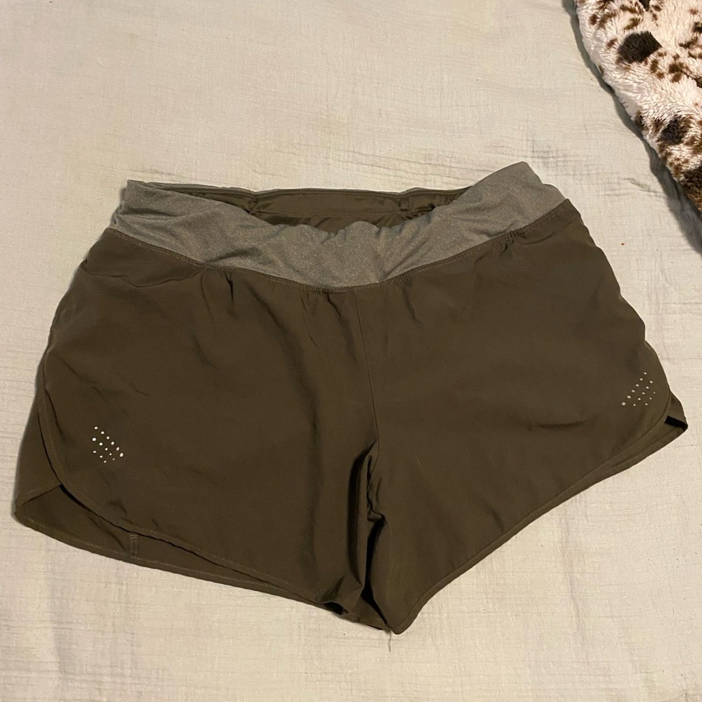 Avia Dark Olive Athletic Shorts